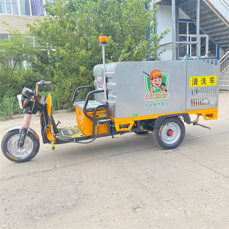襄阳电动高压冲洗车CX700A（不锈钢箱体）