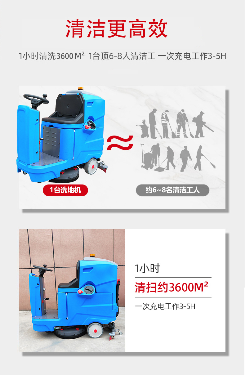 襄阳驾驶式洗地机更适合用在高铁站