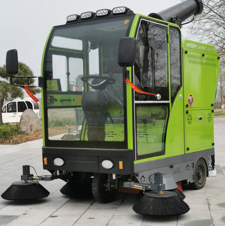 襄阳道路清洁广泛应用电动环卫清扫车
